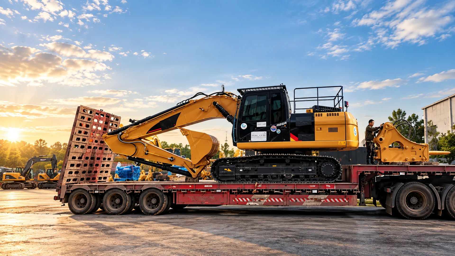 Heavy equipment and project machinery deployment